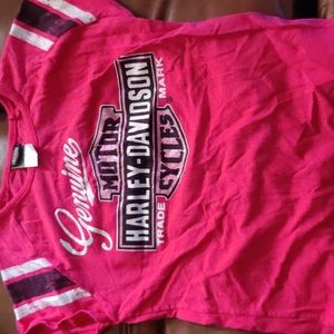 Girls Harley Davidson t shirt
